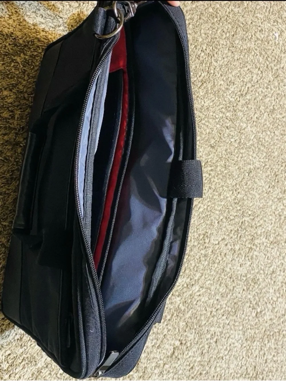 SwissGear Black Men's Laptop Messenger Briefcase
